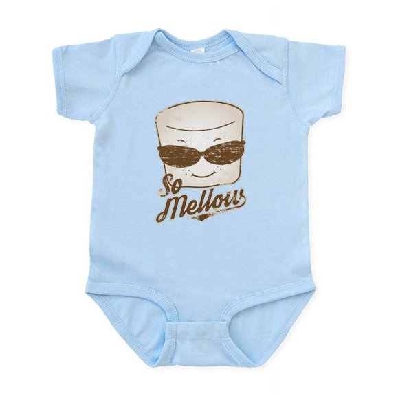CafePress - Marsh Mellow Infant Bodysuit - Baby Light Bodysuit, Size Newborn - 24 Months