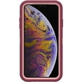 thumbnail image 4 of OtterBox Defender Series Case for iPhone Xs Max (ONLY), Case Only - Bulk Packaging - HAPPA (Silver Pink/RED Plum/HAPPA Graphic), 4 of 9