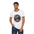 thumbnail image 3 of Project Hail Mary Movie Mission Patch Ringer Space T-Shirt - Unisex O-Neck Short Sleeve Tee, Casual Streetwear Top for Sci-Fi Movie Fans Gift, 3 of 5
