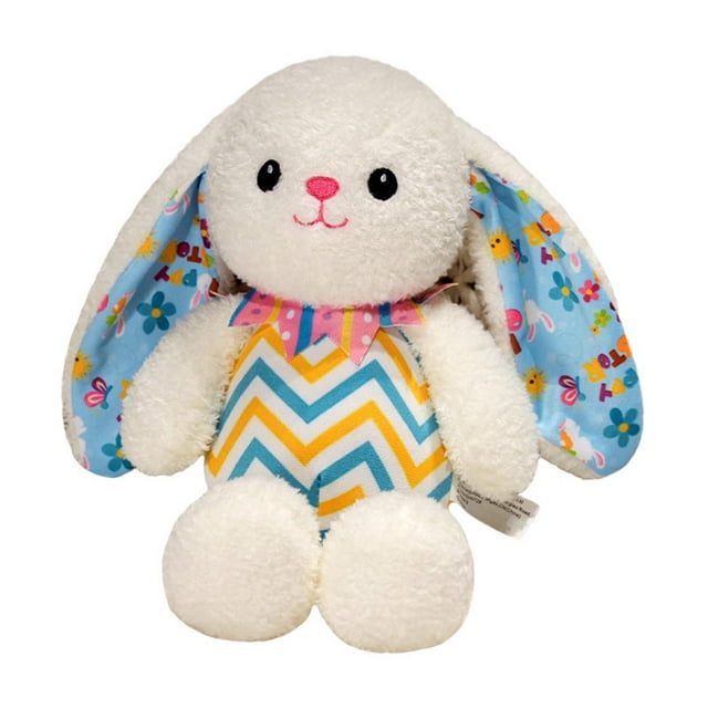 Cute And Soft Striped Rabbit Doll Animal Rabbit Toy Soft And Comfortable Rabbit Toy Children's Easter