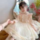 thumbnail image 2 of Vestido de Estilo Princesa para niñas, ropa de moda para otoño e invierno, falda acampanada para niñas pequeñas, nueva colección 2024, 2 of 5