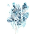 thumbnail image 2 of Vess, June Erica 26x32 White Modern Wood Framed Museum Art Print Titled - Bluescale Flora I, 2 of 4