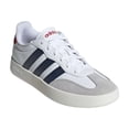 thumbnail image 3 of Adi-das Men's Barreda Tennis Sneaker - IH1228 - White/Navy Blue/Red/Grey, 3 of 5
