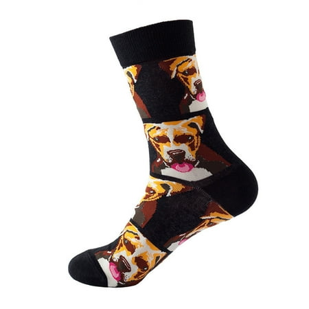 

Winter Socks Men Women Socks Printed Socks Gifts Cotton Long Funny Socks Novelty Funky Cute Socks Mid Tube Socks Calcetines Meias