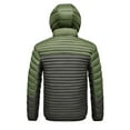 thumbnail image 7 of YueHuiYing Men's Solid - Color Thickened Winter Jacket Long Sleeve, Detachable Cap, Zipper Closure, Hooded with Functional Pockets, 7 of 7