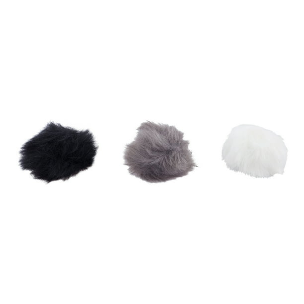 Lux Accessories Pom Pom Hair Clips Hair Accessories for Girls 3PCS - Walmart.com