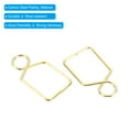 thumbnail image 4 of Unique Bargains Chandelier Connector Clip Replacement for DIY Fastening Crystals Gold, 4 of 6
