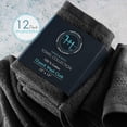 thumbnail image 4 of Toallita Hearth & Harbor, 100% algodón, 13 x 13 cm, 12 unidades, color negro, 4 of 8