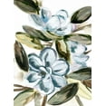 thumbnail image 2 of Chapman, Marcy 25x32 White Modern Wood Framed Museum Art Print Titled - Blue Garden, 2 of 4