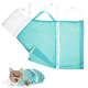 thumbnail image 1 of Bolsa de red de ducha para gatos, bolsa de baño, bolsa de sujeción multifuncional, evita mordeduras y arañazos para el baño., 1 of 5