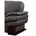 thumbnail image 3 of Titan Furnishings 70" Modern Faux Leather Upholstered Loveseat in Brown Color, 3 of 3