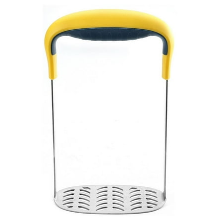 

Famure Potato Masher|Heavy Duty Stainless Steel Food Masher|Professional Integrated Masher Kitchen Tool Perfect For Bean Vegetable Fruits Avocado Meat