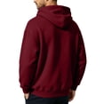 thumbnail image 5 of Resicozy Zip Up Hoodie Men Long Sleeve Solid Color Plain Hooded Sweatshirts Casual Fall Spring Track Jackets with Pockets Wine M, 5 of 7