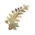 thumbnail image 2 of Curtain Holdbacks Vintage Curtain Holdbacks Leaf Design Curtain Holdbacks Curtain Pull Back Hooks Decorative Curtain Side Hooks for Drapes Modern Hook (1Pc 3.9"x5.9"), 2 of 4