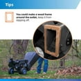 thumbnail image 4 of Wood Bag Leaf Shredder Universal Bag for Shredder and More Replacement Leaf Collection, 4 of 5