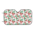 thumbnail image 6 of Lsque Strawberry Car Windshield Sun Shade | Accordion Folding Style Auto Shade for Car Truck SUV Van | Blocks UV Rays Sun Visor Protector | Small, 6 of 7
