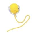 thumbnail image 4 of Pelota interactiva de juguete para gatos, pelota móvil, portátil, ligera, inteligente, divertida, pelota eléctrica para perros con ruedas para persegu amarillo, 4 of 8