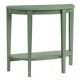 thumbnail image 5 of Furniture of America Lune 1-Shelf Wood Sage Green Hallway Console Table, 5 of 11