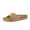 Nude, variant on Leeds Sandals for Women, Slip On Big Buckle Slide Womens Sandals with Memory Foam Footbed, Comfortable Summer Footwear