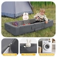 thumbnail image 3 of Cama de viaje para niños pequeños ENITYA, portátil, plegable, de espuma suave, gris, 3 of 7