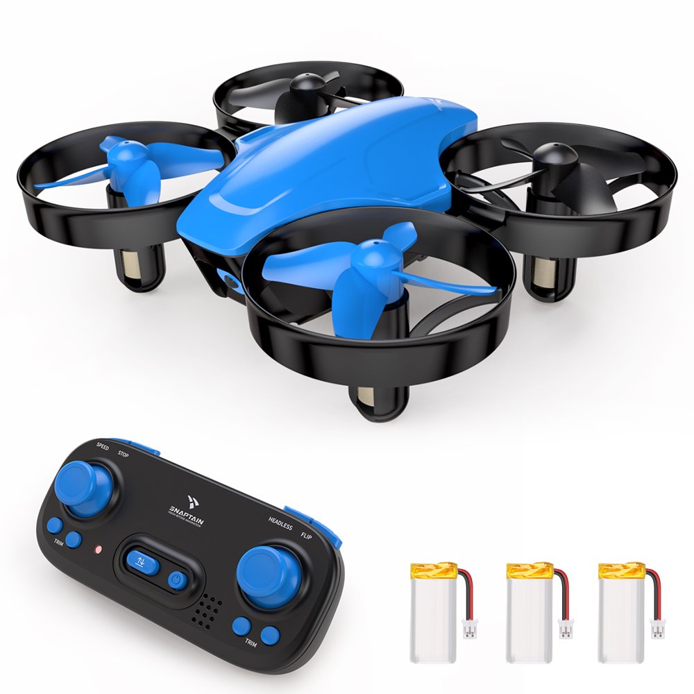 SNAPTAIN SP350 Mini Drone for Kids/Beginners, Portable Throw'n Go RC