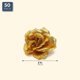 thumbnail image 5 of Cabezas de flores de seda de flores artificiales, 50 piezas para decoración de álbum de ropa de sombrero, decoración de boda (ir, 5 of 5