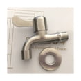 thumbnail image 1 of Outdoor And Garden Stainless Steel Faucet Stainless Steel Water Pipe Faucet Adapter For Portable Washer Etc ,Versatile Functionality, 1 of 5