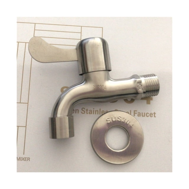 Outdoor And Garden Stainless Steel Faucet Stainless Steel Water Pipe Faucet Adapter For Portable Washer Etc ,Versatile Functionality