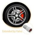 thumbnail image 4 of Voiceine Valve Cap Stem Extension Valve Stem Cap Tire Valve Extenders Wheel Tire Cap Extender Adapter For Car Motorcycle Truck 19mm, 4 of 11