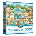 thumbnail image 2 of RoseArt - Colorluxe 1000-Piece - Harbor Town - Adult Interlocking Puzzle, 2 of 6