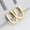 Gold, variant on Stainless Steel Geometric Hoop Earrings for Men Women - Punk U-Shape Titanium Earrings Hypoallergenic Lightweight Body Jewelry