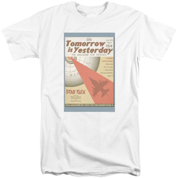 Star Trek Tos Episode 19 Adult Tall T-Shirt 18/1 T-Shirt White