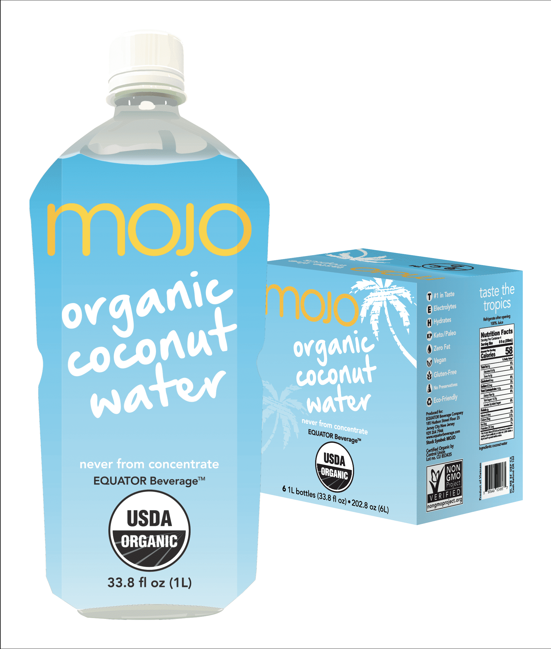 One Coconut Water 1 Liter