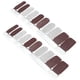 thumbnail image 5 of Etiqueta engomada del esmalte de uñas, tira de esmalte de uñas de 20 piezas, envolturas de uñas DIY, envoltura completa de uñas, operación suave, 5 of 8