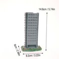 thumbnail image 2 of THOPBPRK Aquarium Decoration Ruins City Building, Resin Ornament for Fish Tank, Habitat Hideout, Underwater Scenery for and Saltwater Tanks, 2 of 6