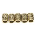 thumbnail image 4 of Perles de Barbe, Perles de Tressage de Cheveux Rétro DIY Multifonctionnelles pour Usage Quotidien pour Fête, 4 of 7
