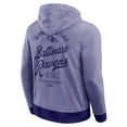thumbnail image 3 of Men's Darius Rucker Collection by Fanatics Purple Baltimore Ravens Tonal Knit Pullover Hoodie, 3 of 5
