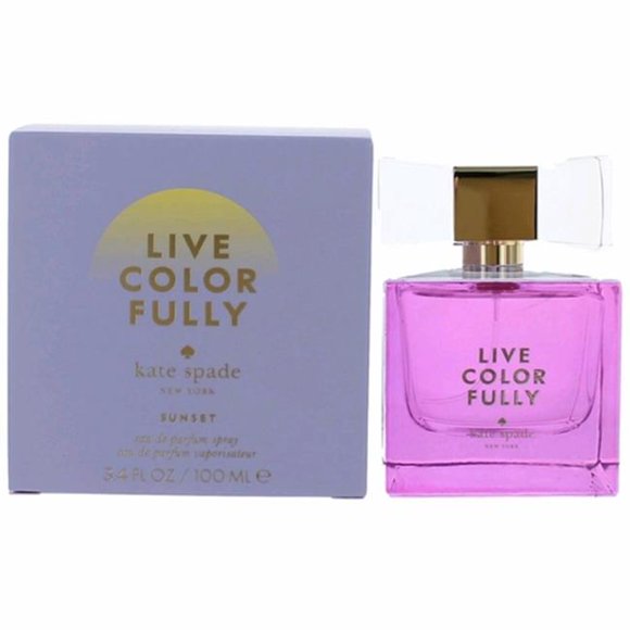 Kate Spade awkslcs34s Live Colorfully Sunset 3.4 oz Eau De Perfume Spray for Womens