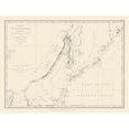 thumbnail image 3 of Robinson 18x15 Black Modern Framed Museum Art Print Titled - Asia China Tartary Seas Discoveries - Robinson, 3 of 5