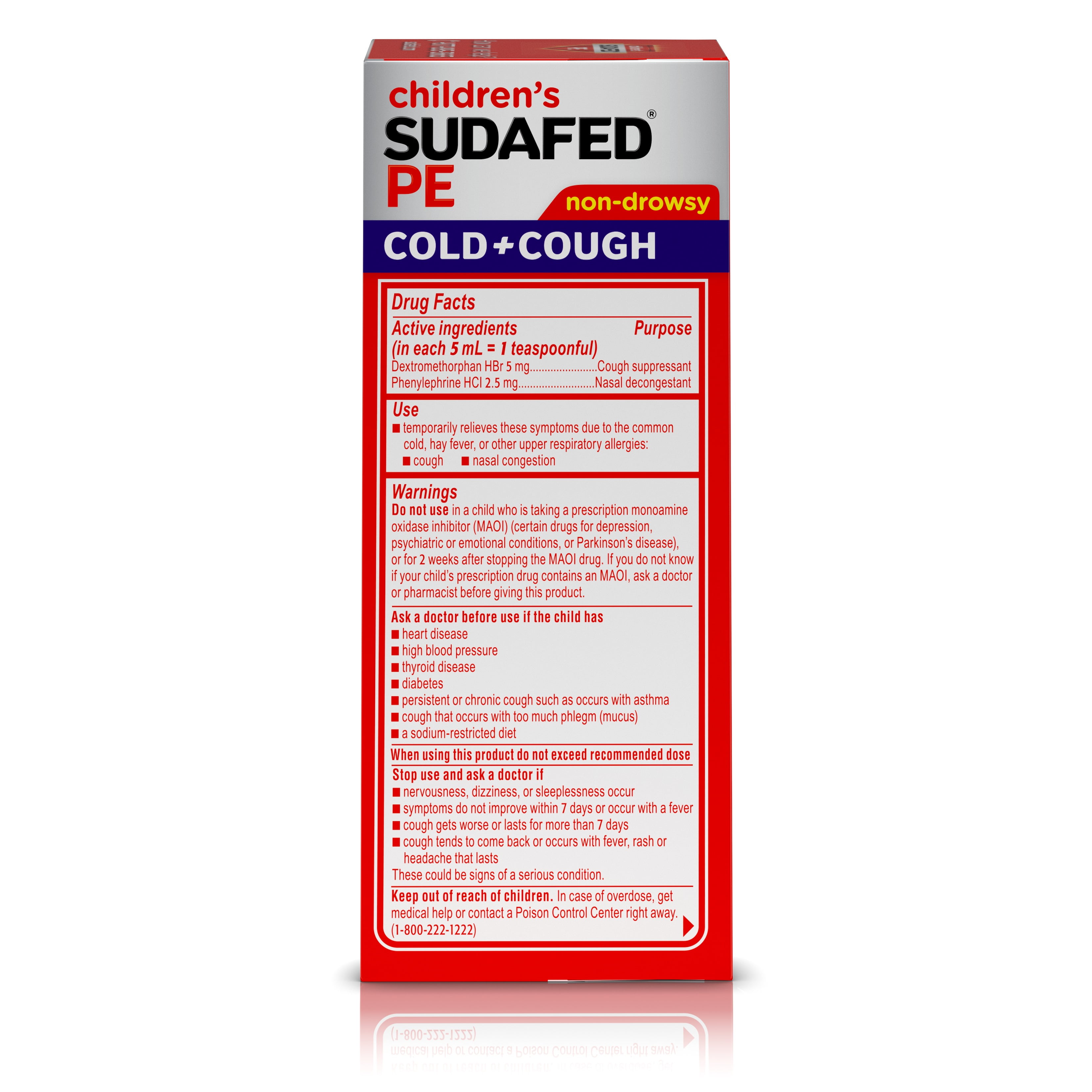 Children S Sudafed Pe Cold And Cough Dosage By Weight Blog Dandk