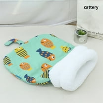 Tvtnvo Pet Tent Pet Hideout Pets Cave Bed Soft Plush Self Warming Foldable Travel Design for Indoor Pets and Small Dogs Suit for Nap Relaxation Home Balcony Camping and Picnics 19.7x13.8in Green