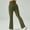 Army Green, variant on Naittoop Womens Flare Yoga Pants V Waist Flared Leggings High Waisted Bootcut Workout Pants Belly Control