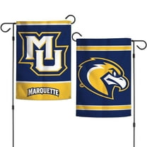 Marquette Golden Eagles 12.5” x 18" Double Sided Yard and Garden College Banner Flag is Printed in The USA