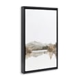 thumbnail image 2 of Stupell Industries Coastal Muted Soft Flowing Lake Black Floating Frame Canvas Art, 17 x 25, by Mona Grace, 2 of 7