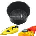 thumbnail image 7 of Whatever You Like-Kayak Hatch Bucket Container for Pro 103, Kokanee 106, Tamarack Angler 100, Tioga 100 - Black Plastic Storage 22x15x15cm - Lightweight Waterproof Gear Organizer"}, 7 of 7