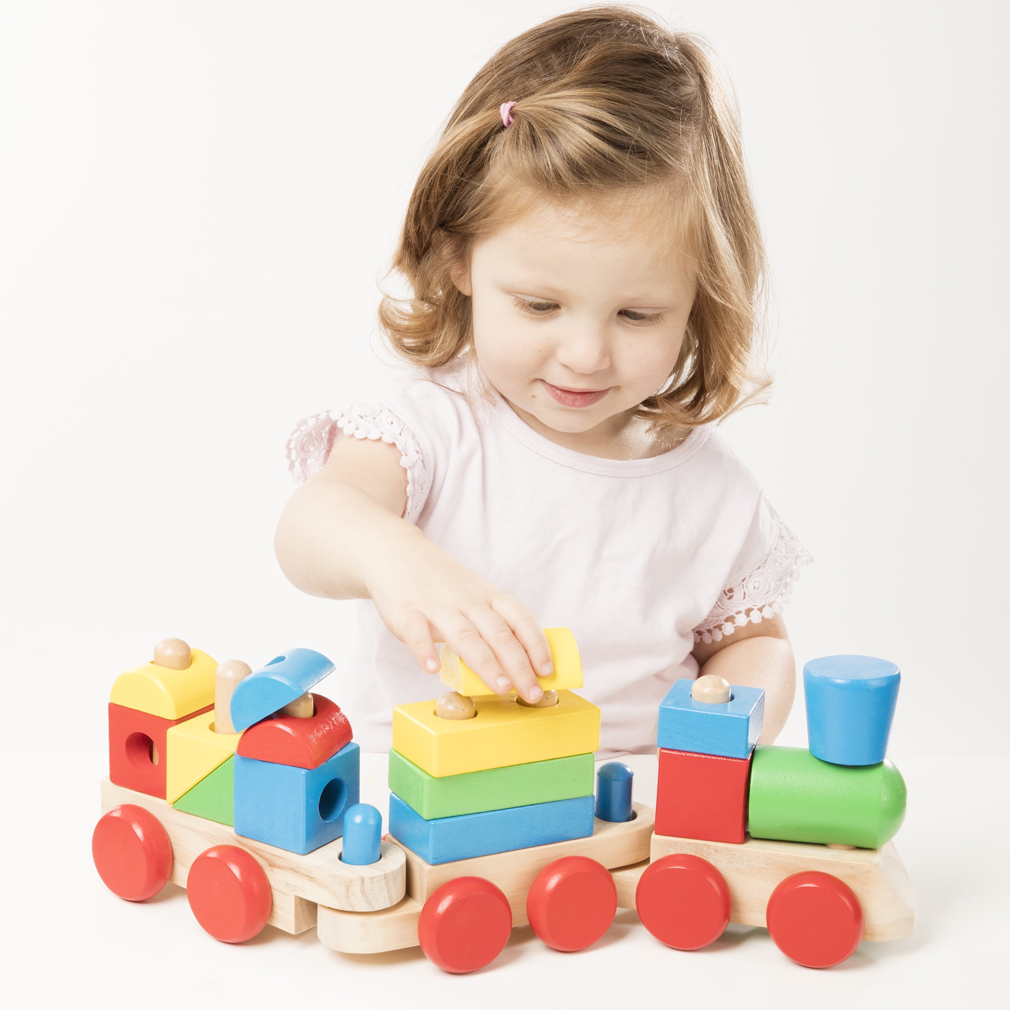 melissa doug stacking train