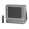 Panasonic PV-DF2000 - 20" Diagonal Class CRT TV - with built-in DVD player and VCR - gray metallic