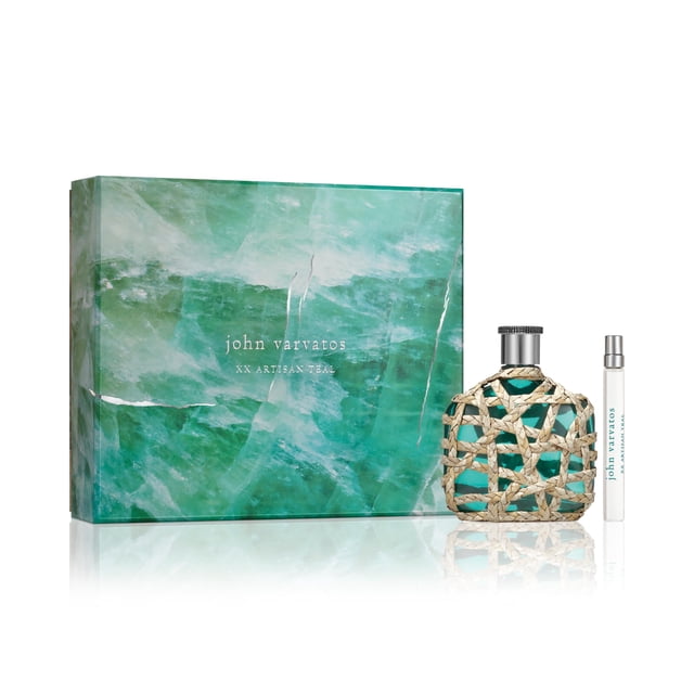 Set de regalo con fragancia John Varvatos XX Artisan Teal para hombre
