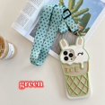 thumbnail image 1 of KHQAdecuado para iPhone15 14. Funda para teléfono 3D Apple 13 promax Cute Rabbit 12 Ice Cream 11 Creative Soft Cover, 1 of 3