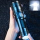 thumbnail image 1 of Fiudx Linterna Telescópica, Led Superbrillante, 4 Modos de Luz, Recargable, Zoom de Largo Alcance, Equipo de Camping para Exteriores, Iluminación de Emergencia, Resistente Al Agua Ipx4, Tamaño de 17,, 1 of 6